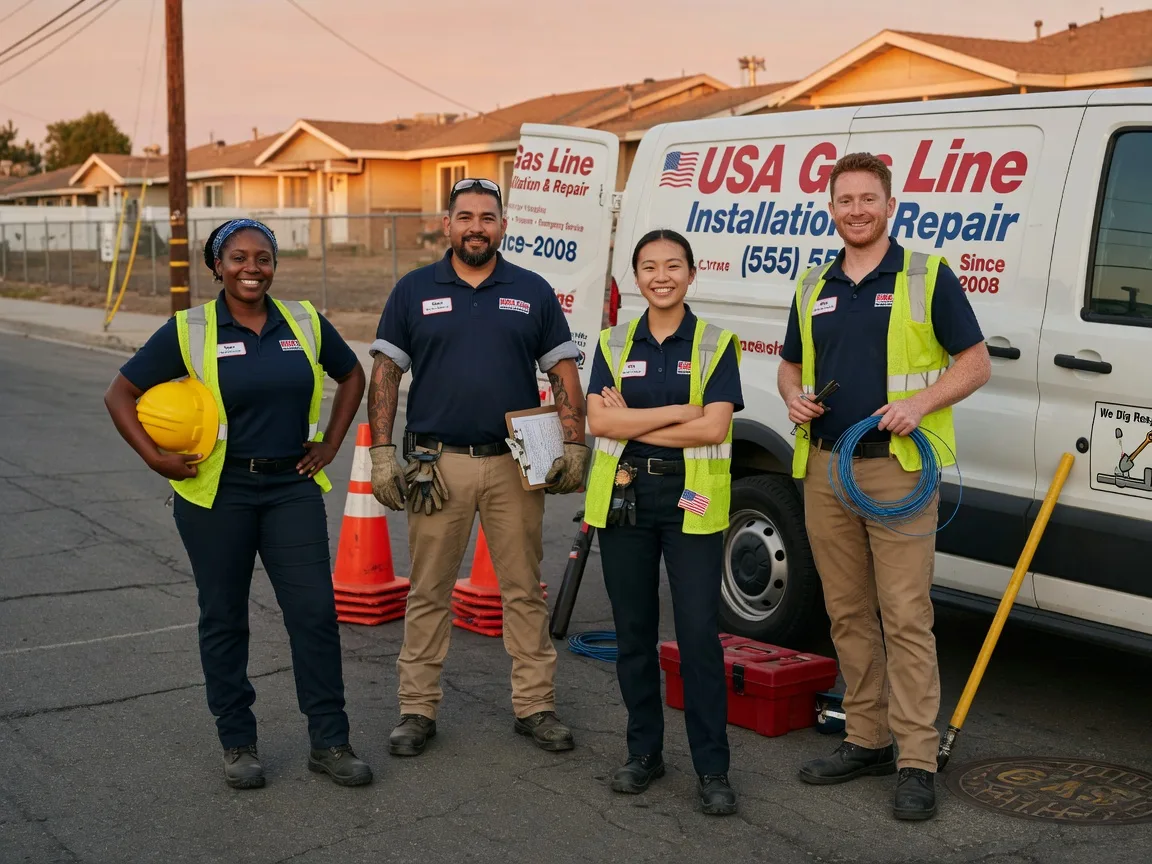 Gas Line Installation company in Gattman, MS